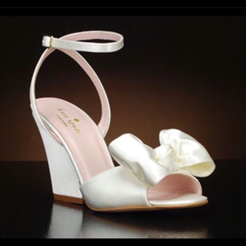 Kate Spade ivory shoes